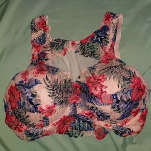PINK victorias secret lace bralette